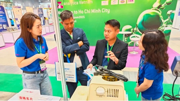 展會(huì)進(jìn)行時(shí)|長(zhǎng)城科工貿(mào)亮相越南慕尼黑生化分析展，現(xiàn)場(chǎng)咨詢與洽談熱度持續(xù)攀升！